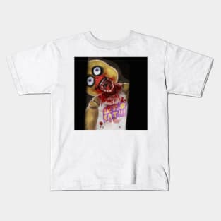 Scary Chica - Horror Painting Kids T-Shirt